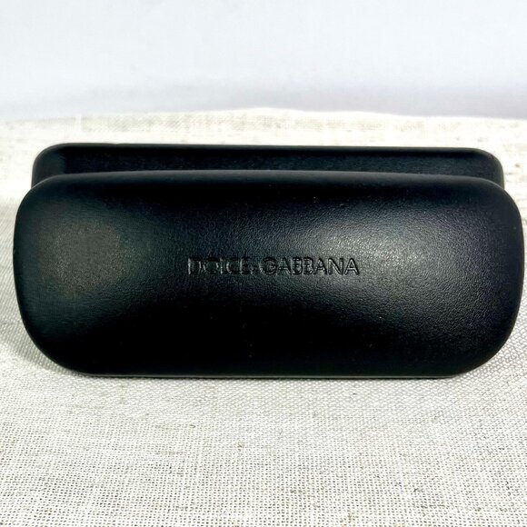 Dolce & Gabbana Black Eyeglass/Sunglass Case – Iconic Designer Protection - Picture 4 of 12